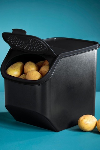 Tupperware Patates/soğan Saklayıcı 5.5l Siyah