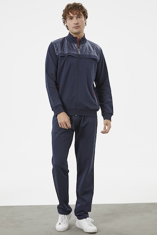 Sementa Kapitone Kombinli Fermuarlı Eşofman Takım - Lacivert 001