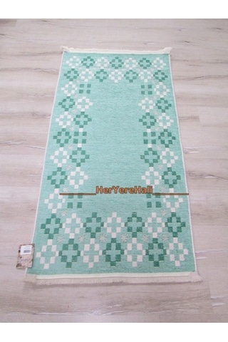 Yamalıhome Şönil Kilim 1440 Turkuaz 120X180Cm