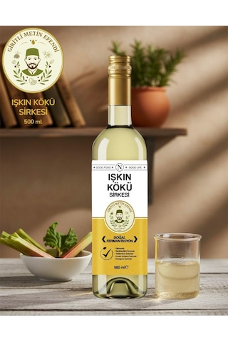 Giritli Metin Efendi Işkın Işgın Kökü Sirkesi 500 Ml