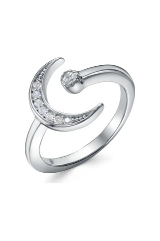 Sılverme Parmak Falanksı İçin Luna Yüzük 925 Ayar Gümüş 75549682 Gümüş