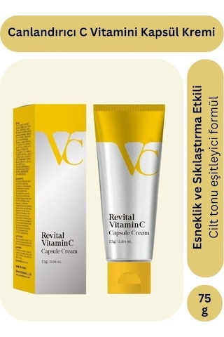 Dermal Revital Vitamin C Canlandırıcı ve Ton Eşitleyici Krem 75 ML