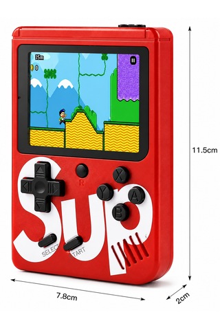Gamebox Taşınabilir Video Oyun Konsolu 400 Oyunlu Mini Atari Gameboy