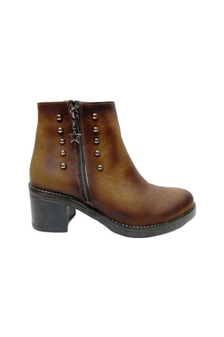 Erbay 610 Nubuk Trend Fashion Kadın Bot Vizon