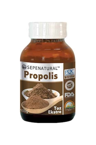 Sepe Natural Propolis Extract Saf Propolis Eki Toz 100 G