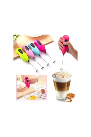 Kahve Süt Cappucino Pilli Köpürtücü Çırpıcı
