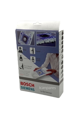Bosch Uyumlu Pro Silence Serisi Type G Süpürge Toz Torbası