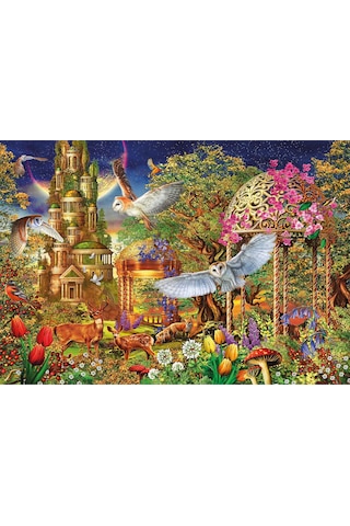 Clementoni 1500 Parça Woodland Fantasy Garden