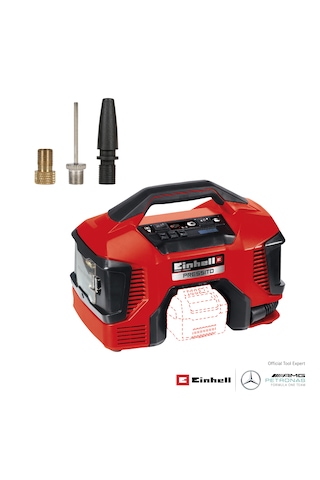 Einhell PRESSITO Hibrit, Akülü-Elektrikli Kompresör (Akü ve şarj cihazı dahil değildir) - 4020460