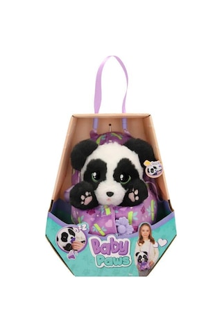Baby Paws Sesli Panda Peluş 20 Cm Çok Renkli