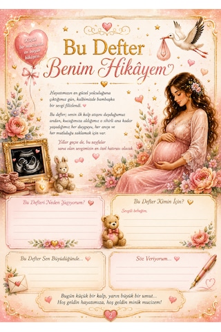 Anne & Bebek Günlüğü Defteri