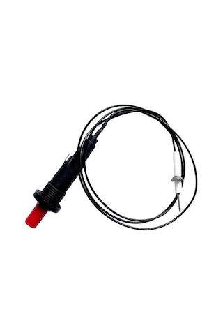 Besthome1 Odunsoyu Gaz Sobası İçin Piezo Çakmak Aleti - 1m Kablolu, 18mm Montaj, 2.3mm Uçlu İğne Seti Diğer