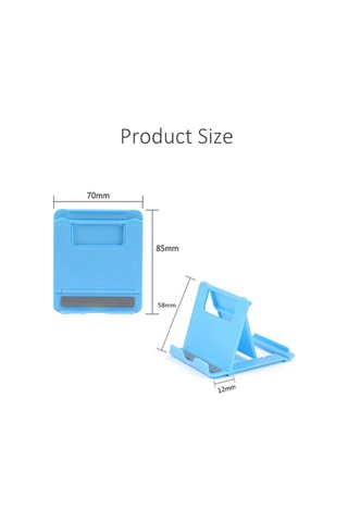 Suofeng Mavi Paketli Yüksek Kaliteli Evrensel Telefon-tablet Katlanabilir Tutucu: Hafif, Dayanıklı Ve Kullanımı Kolay