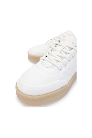 Barracuda Erkek Hakiki Deri Beyaz Sneakers & Spor Ayakkabı 511 Bu3530b Erk Ayk Sk24-25 Whıte Beyaz