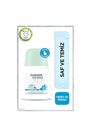 Garnier Mineral Saf&temiz Roll-on Deodorant 3'lü Set pktgrnsftmz3al2ode-7068