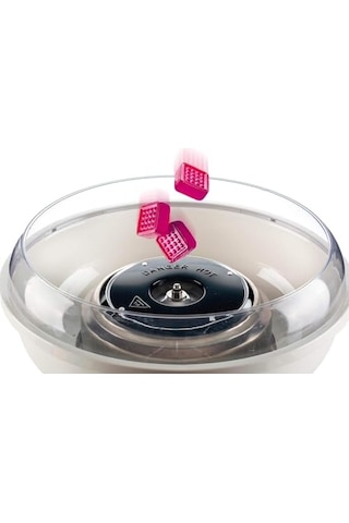 Party Time Pamuk Şeker Yapma Makinesi Kırmızı 2973/00 - Cotton Candy Machine, 450 Watt, Toz Şeker Veya Sert Şekerl