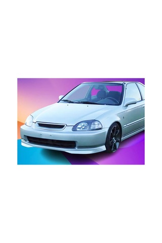 Honda Civic İes Typer Ön Ek Plastik Siyah Karlık-ön-ek-bodykit 1996 1997 1998 Makyajsız Kasa