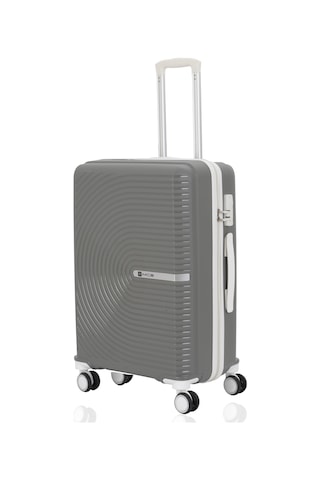 Mçs Polipropilen Valiz V374 65 Cm S21yy100000665 89156 Gri/beyaz