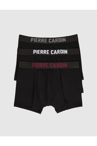 Pierre Cardin Siyah Pamuk Karışımlı 3'lü İç Giyim Boxer Set 50333821-001
