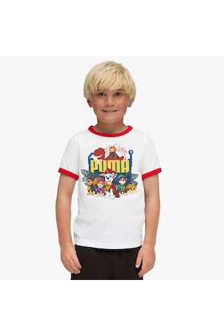 Puma X Paw Patrol Ringer Çocuk Beyaz T-shirt 634935 2800324