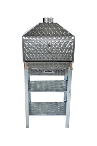 Metehan MTH-49 Davlumbazlı - Bacalı - Çekmeceli - Lama Izgaralı Mangal