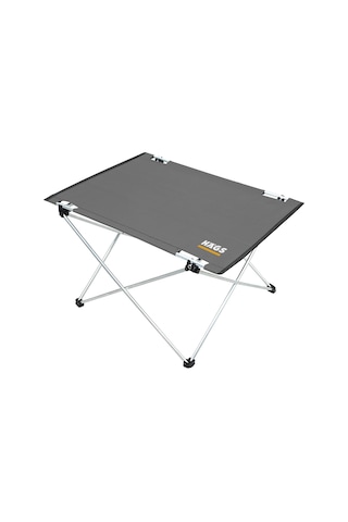 Haegs Ultralight Katlanır Kamp Masası, Piknik, Bbq, Balıkçılık, Avcılık, Plaj İçin Masa Orta Gri