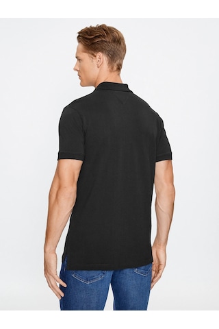 Tommy Hilfiger Tommy Hılfıger Erkek T-shırt Dm0dm15370-bds Siyah