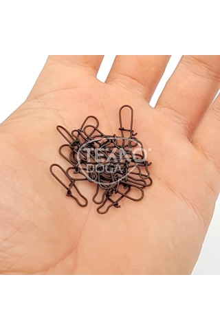 Dam D-Lock Snaps Klips 20 Adet Suni Yem Rapala Klipsi