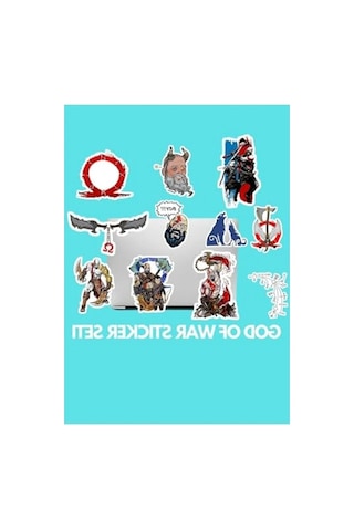 God Of War Sticker Seti