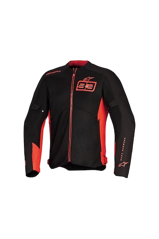 Alpinestars Mm93 C-1 Air Korumalı Motosiklet Montu Kırmızı Siyah