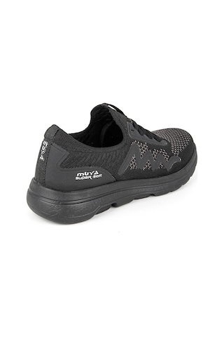 Muya Lunar Kadın Spor Ayakkabı Memory Foam Sneaker Siyah 40 Siyah