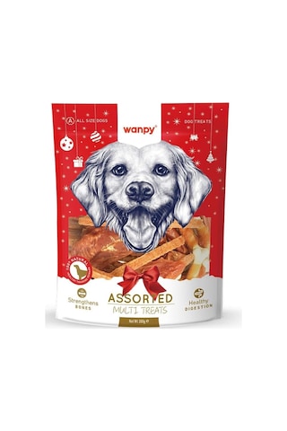 Wanpy Karışık Yılbaşı M-02h Köpek Ödülü 300 G
