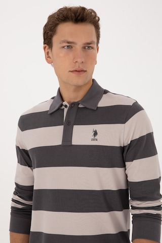U.s. Polo Assn. Erkek Gri Sweatshirt 50316467-vr024 Grı