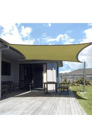 Ebitda Açık Uv Koruma Yelken Bahçe Gölgelik Kumaş Güneş Barınağı Açık Çadır Bahçe Teras Havuz Gölgesi Haki Haki