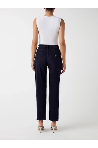 Guess Newy Mom Fit Kadın Jean Pantolon W6ya3jd1544 Siyah