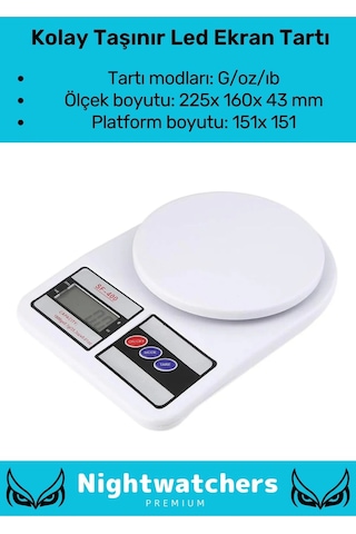 Özel Seri Yüksek Hassasiyet Pilli Dara Fonksiyonlu Otomatik Kapanma Özellikli Hassas Mutfak Terazisi Çok Renkli