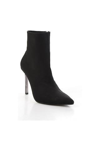 Bambi Mat Siyah Kadın Bot & Bootie K02614460038 Mat Siyah