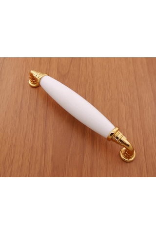 Azimkarhirdavat Porselen Görünümlü Kulp Sarı Düz