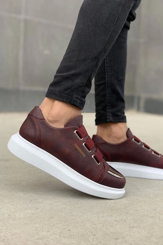 Ch251 Cbt Mirror Erkek Ayakkabı Bordo Çok Renkli