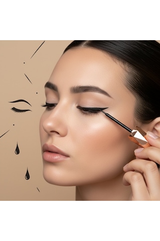 River World Eyeliner Likit Çok Renkli