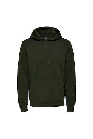 Only & Sons Onsceres Hoodie Sweat Noos Erkek Yeşil Sweatshirt - 22018685 Yeşil