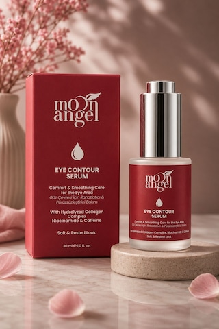 Göz Çevresi Serumu Kolajen, Niacinamide + Kafein Morluk Ve Şişlik Karşıtı Bakım Serumu 30 Ml