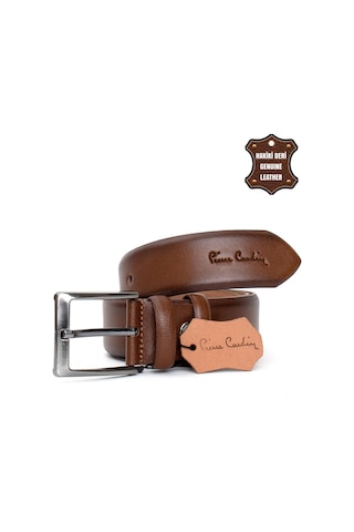 Pierre Cardin Pc401 Erkek 4 Cm Hakiki Deri Kemer Camel-camel Camel