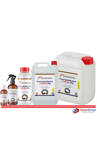 Deutschem İzopropil Alkol İpa 100 Ml Sprey Başlıklı, Extra Saf %99.90