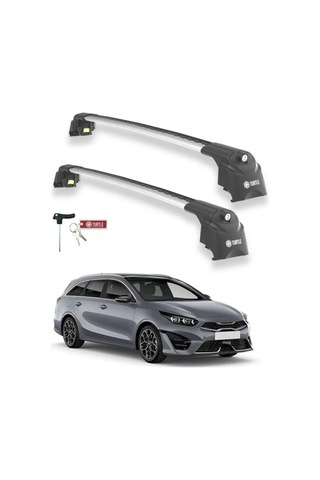 Turtle Kia Ceed Sportswagon Cd 2019-2025 Ara Atkı Air2 Gri