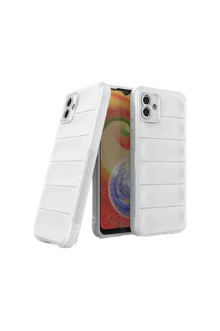 Newface - 389 - Samsung Galaxy Uyumlu A05 Kılıf Optimum Silikon - Csmo-tex - - Krem