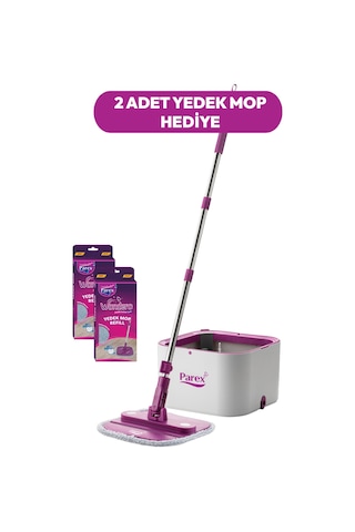 Wondero +2 Yedek Moplu Temiz Su ile Kirli Suyu Ayıran Otomatik Temizlik Seti