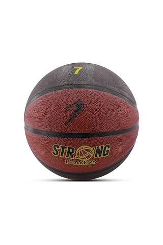 Basketbol Topu X-super İç Dış Mekan Koyu Kahverengi 7 Numara.