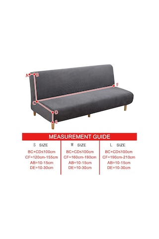 Yaozixa M Boy 160-190cm Sarı Renkli Elastik Polar Kumaş Divan Örtüsü - Lekelerden Ve Kırpanlardan Koruma, Evcil Hayvanlı Aileler İçin Uygun Açık Sarı
