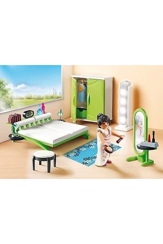 Playmobil 927 City Life Çalışan Lambalı Yatak Odası Eğlenceli Ve Yaratıcı Rol Yapma 4 Yaş Ve Üzeri Uygundur